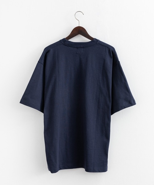 KRIFF MAYER(クリフメイヤー)の「KRIFF MAYER クリフメイヤー オーバーサイズ ヘビーオンスアップリケTシャツ(Tシャツ/カットソー・メンズ・ベージュ/ネイビー/レッド/オフホワイト/チャコール/グリーン/ホワイト系/ベージュ系・L/XL/M)」の10枚目の写真