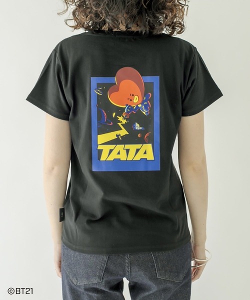 セール】[BT21] TATA コンパクトTシャツ（Tシャツ/カットソー