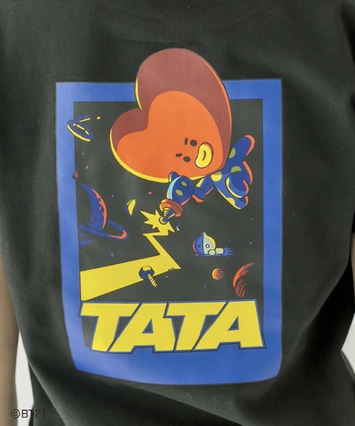 セール】[BT21] TATA コンパクトTシャツ（Tシャツ/カットソー