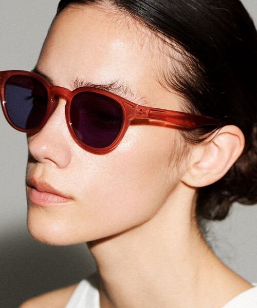 SHIPS any（シップス エニィ）の「jugaad14: OCEAN CLEAR クリアーフレーム ウェリントン サングラス◇（サングラス・メンズ・ホワイト/ブラック/ブラウン/グレー/レッド/グリーン/ヘザーグレー/ダークグレー/ブルー・ONE SIZE）」の9枚目の写真