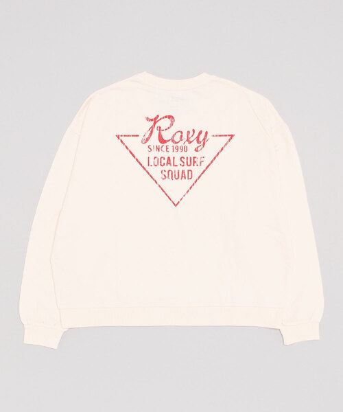 ROXY(ロキシー)の「ROXY/ロキシー ビッグシルエット/オーバーサイズ/バックプリントスウェット RLT224025(スウェット・レディース・ホワイト/ブラック/グリーン・M/L)」の17枚目の写真