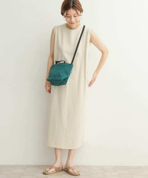 URBAN RESEARCH DOORS（アーバンリサーチドアーズ）の「USAコットンストレートワンピース（ワンピース・レディース・その他1/ブラック/パープル・MEDIUM）」の11枚目の写真