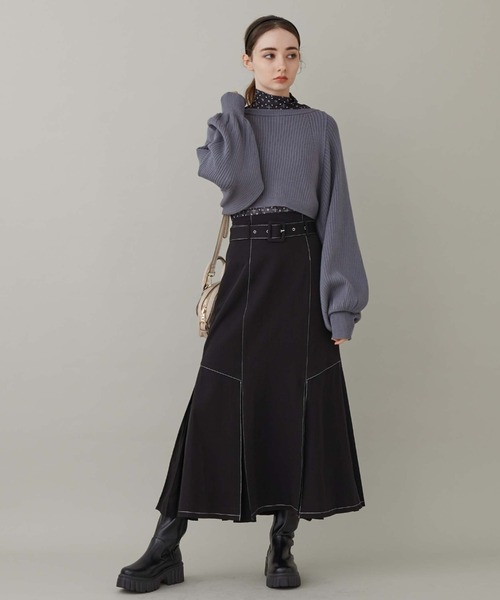 archives(アルシーヴ)の「マルチwayニットボレロカーディガン(カーディガン/ボレロ・レディース・ブラック/ブルー/アイボリー/グレイッシュベージュ・MEDIUM)」の18枚目の写真