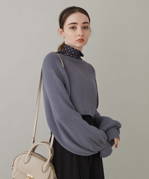 archives(アルシーヴ)の「マルチwayニットボレロカーディガン(カーディガン/ボレロ・レディース・ブラック/ブルー/アイボリー/グレイッシュベージュ・MEDIUM)」の19枚目の写真