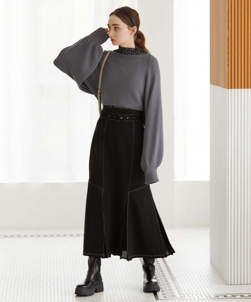 archives(アルシーヴ)の「マルチwayニットボレロカーディガン(カーディガン/ボレロ・レディース・ブラック/ブルー/アイボリー/グレイッシュベージュ・MEDIUM)」の22枚目の写真