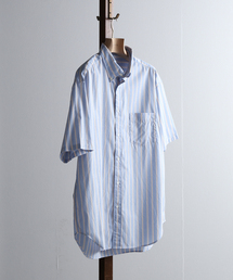 S/S BIG ボタンダウン半袖シャツ