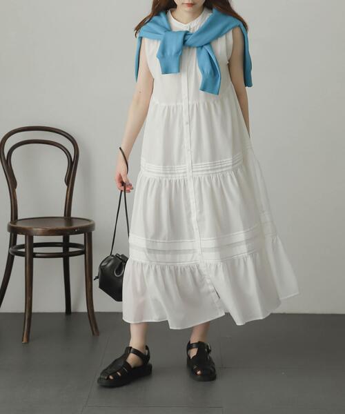 タックティアードワンピース
