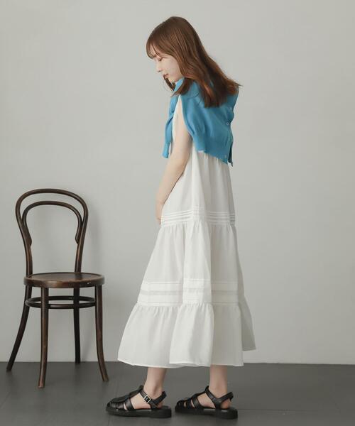 タックティアードワンピース