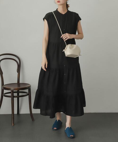 タックティアードワンピース