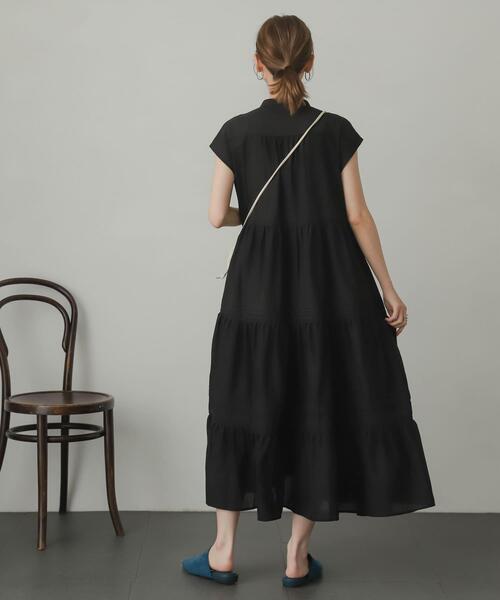 タックティアードワンピース