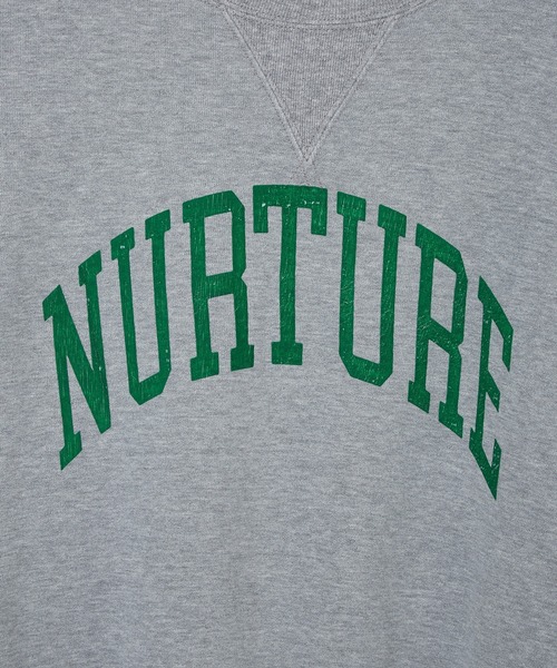 ADAM ET ROPE'（アダムエロペ）の「【REMII RELIEF】別注 SP加工 NURTURE SWEAT SHIRT（スウェット・レディース・パープル/グレー・M）」の8枚目の写真