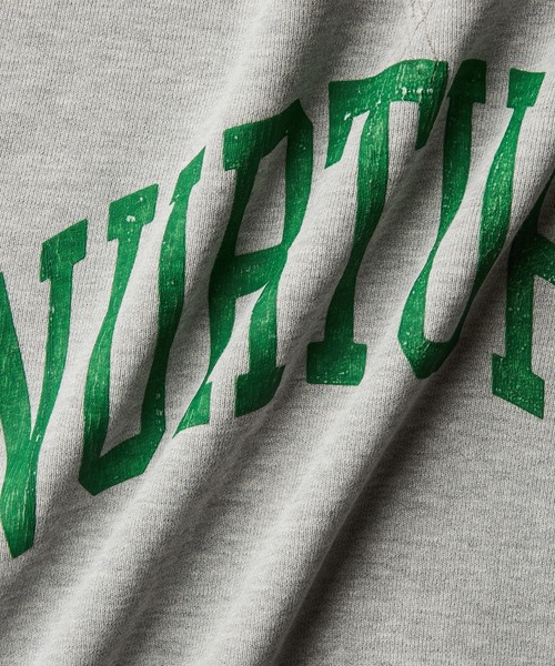 ADAM ET ROPE'（アダムエロペ）の「【REMII RELIEF】別注 SP加工 NURTURE SWEAT SHIRT（スウェット・レディース・パープル/グレー・M）」の16枚目の写真