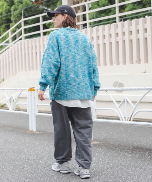 WEGO（ウィゴー）の「WEGO/ヘビーウエイト スウェットパンツ（スウェットパンツ・メンズ・ブラウン/カーキ/ブルー/スミクロ・MEDIUM/LARGE）」の6枚目の写真