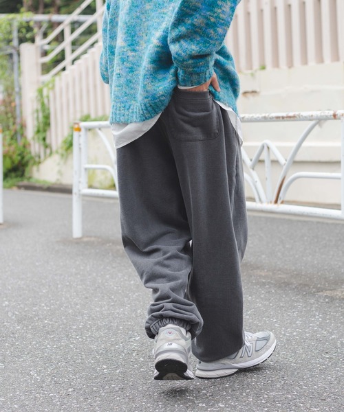 WEGO（ウィゴー）の「WEGO/ヘビーウエイト スウェットパンツ（スウェットパンツ・メンズ・ブラウン/カーキ/ブルー/スミクロ・MEDIUM/LARGE）」の8枚目の写真