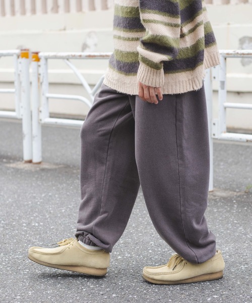 WEGO（ウィゴー）の「WEGO/ヘビーウエイト スウェットパンツ（スウェットパンツ・メンズ・ブラウン/カーキ/ブルー/スミクロ・MEDIUM/LARGE）」の12枚目の写真