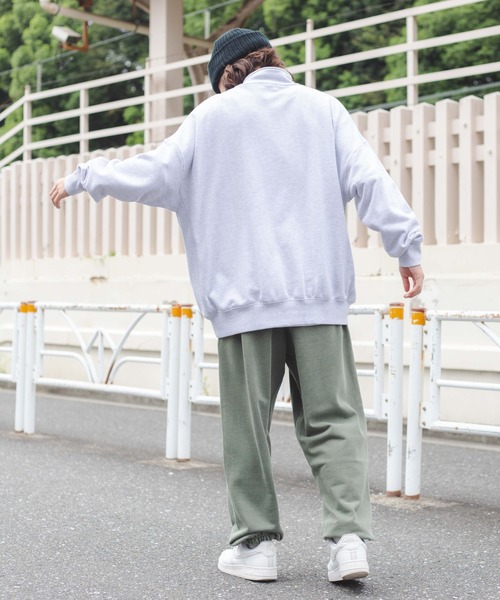 WEGO（ウィゴー）の「WEGO/ヘビーウエイト スウェットパンツ（スウェットパンツ・メンズ・ブラウン/カーキ/ブルー/スミクロ・MEDIUM/LARGE）」の16枚目の写真