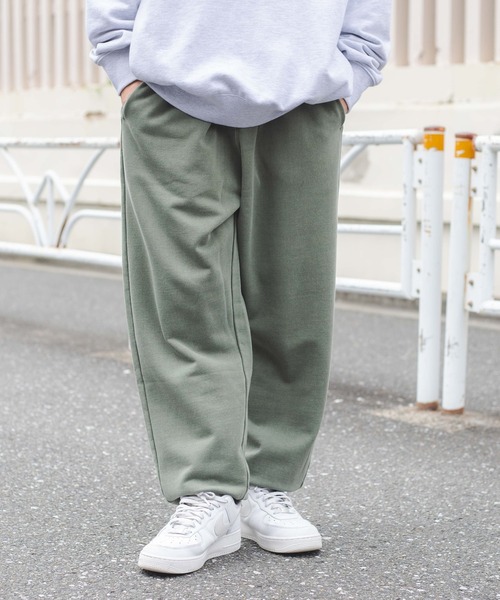 WEGO（ウィゴー）の「WEGO/ヘビーウエイト スウェットパンツ（スウェットパンツ・メンズ・ブラウン/カーキ/ブルー/スミクロ・MEDIUM/LARGE）」の17枚目の写真