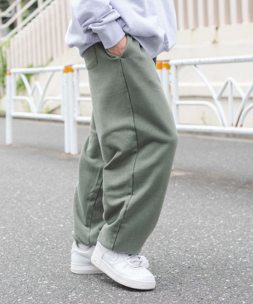 WEGO（ウィゴー）の「WEGO/ヘビーウエイト スウェットパンツ（スウェットパンツ・メンズ・ブラウン/カーキ/ブルー/スミクロ・MEDIUM/LARGE）」の18枚目の写真