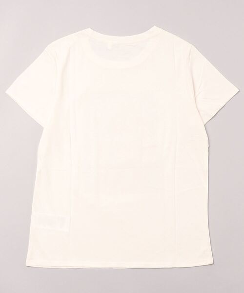 Guess(ゲス)の「Palm Sunglasses Easy Tee(Tシャツ/カットソー・レディース・クリーム・X-SMALL/SMALL/MEDIUM)」の4枚目の写真
