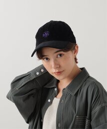 コーデュロイ刺しゅうCAP