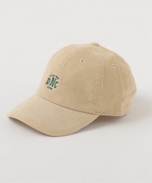 DOUBLE NAME(ダブルネーム)の「コーデュロイ刺しゅうCAP(キャップ・レディース・スミクロ/キナリ/ネイビー/レッド・FREE)」の11枚目の写真