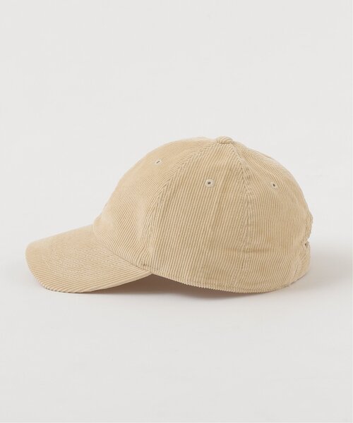 DOUBLE NAME(ダブルネーム)の「コーデュロイ刺しゅうCAP(キャップ・レディース・スミクロ/キナリ/ネイビー/レッド・FREE)」の14枚目の写真