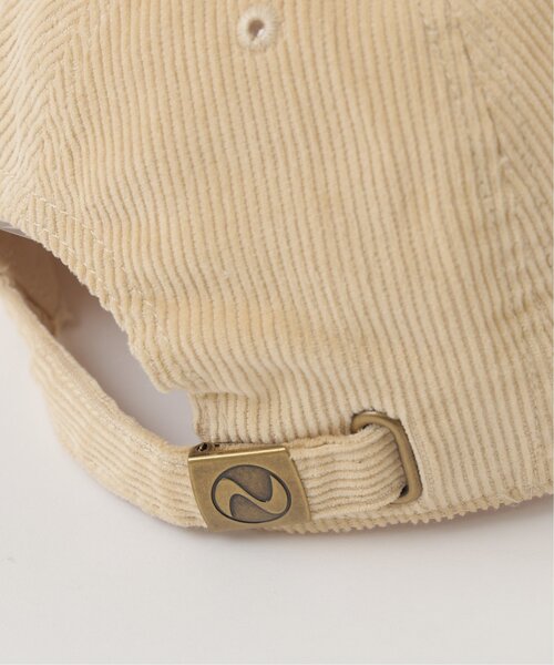 DOUBLE NAME(ダブルネーム)の「コーデュロイ刺しゅうCAP(キャップ・レディース・スミクロ/キナリ/ネイビー/レッド・FREE)」の15枚目の写真