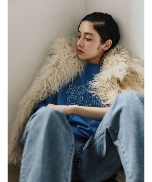 Ungrid（アングリッド）の「ロゴルーズスウェット（スウェット・レディース・ブルー/ライトグレー/グリーン・FREE）」の7枚目の写真