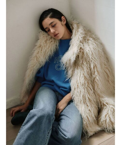 Ungrid（アングリッド）の「ロゴルーズスウェット（スウェット・レディース・ブルー/ライトグレー/グリーン・FREE）」の8枚目の写真