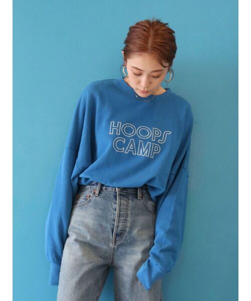 Ungrid（アングリッド）の「ロゴルーズスウェット（スウェット・レディース・ブルー/ライトグレー/グリーン・FREE）」の13枚目の写真