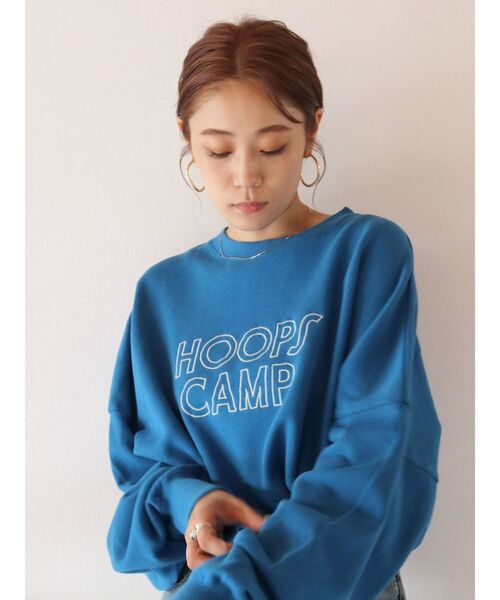 Ungrid（アングリッド）の「ロゴルーズスウェット（スウェット・レディース・ブルー/ライトグレー/グリーン・FREE）」の15枚目の写真