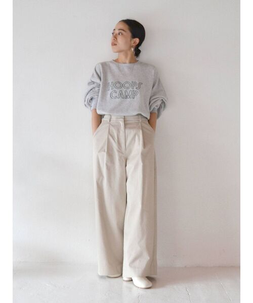 Ungrid（アングリッド）の「ロゴルーズスウェット（スウェット・レディース・ブルー/ライトグレー/グリーン・FREE）」の19枚目の写真