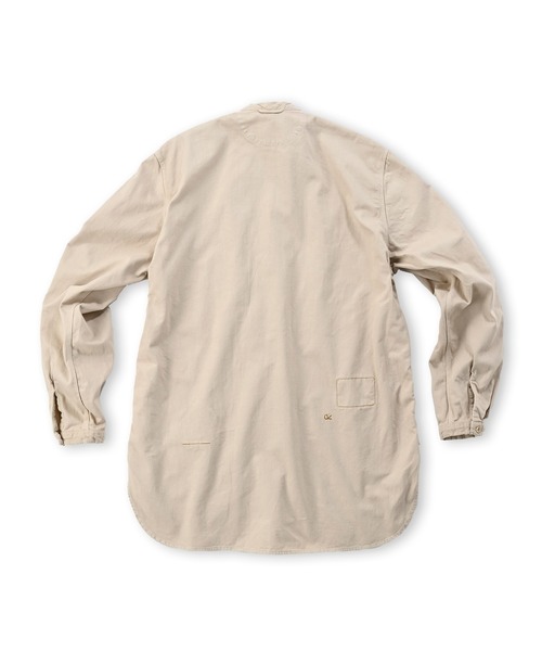 45R - 【45rpm/45R】80730092 シャツチノの908ヘンリーシャツ 45R度詰天竺の908ヘンリーネックTシャツ: WOMEN｜45R