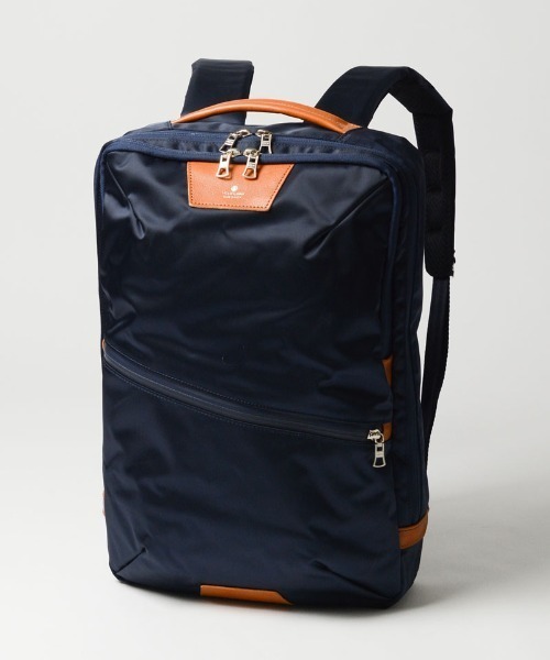 master-piece（マスターピース）の「master-piece（マスターピース）Progress 1WAY 1ウェイバックパック No.02391（バックパック/リュック・メンズ・ブラック/ネイビー/オレンジ・F）」の14枚目の写真
