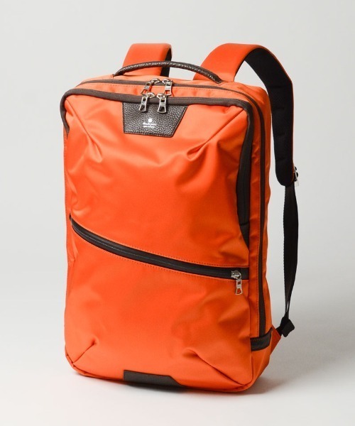 master-piece（マスターピース）の「master-piece（マスターピース）Progress 1WAY 1ウェイバックパック No.02391（バックパック/リュック・メンズ・ブラック/ネイビー/オレンジ・F）」の13枚目の写真