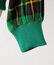 イアパピヨネ SUMISTYLE ブルゾン ブラック チェック イアパピヨネ SUMISTYLE ブルゾン パーカー ブラック ツバメ チェック