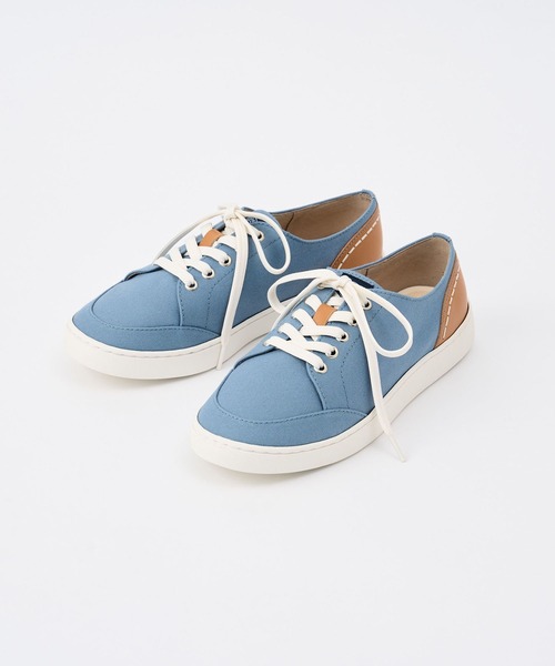 russet（ラシット）の「カラースニーカー(FP-035)（スニーカー・レディース・チャコールグレー/グリーン/サックスブルー系・SMALL/MEDIUM/LARGE）」の3枚目の写真