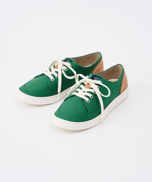 russet（ラシット）の「カラースニーカー(FP-035)（スニーカー・レディース・チャコールグレー/グリーン/サックスブルー系・SMALL/MEDIUM/LARGE）」の2枚目の写真