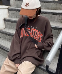 WEGO | WEGO/スウェットライクロゴプルオーバー(ニット/セーター)