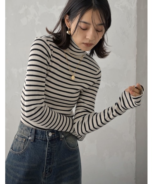 MEISM（ミズム）の「[販売枚数5万枚突破！]指穴リブニット