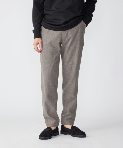 SHIPS（シップス）の「SHIPS: <セットアップ対応> スーパー140'S ソロテックス ウール イージーパンツ（スラックス・メンズ・ベージュ/ブラック/ネイビー・SMALL/MEDIUM/LARGE/X-LARGE）」の2枚目の写真