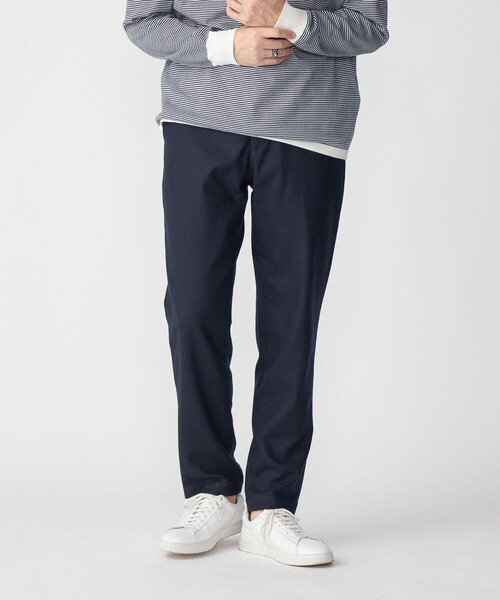 SHIPS（シップス）の「SHIPS: <セットアップ対応> スーパー140'S ソロテックス ウール イージーパンツ（スラックス・メンズ・ベージュ/ブラック/ネイビー・SMALL/MEDIUM/LARGE/X-LARGE）」の3枚目の写真