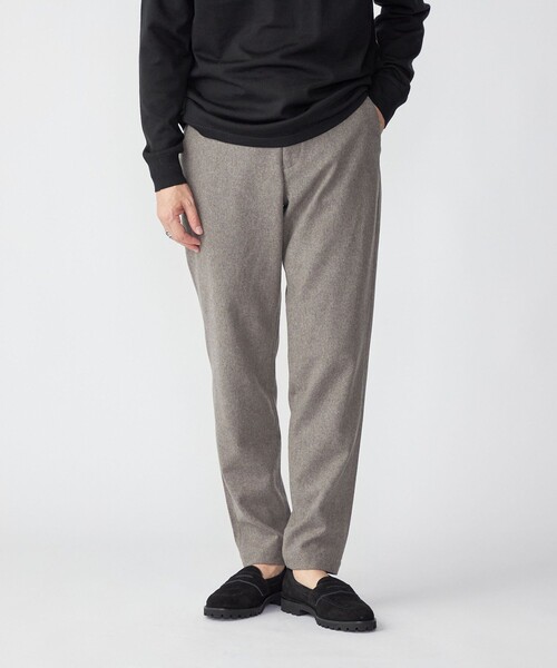 SHIPS（シップス）の「SHIPS: <セットアップ対応> スーパー140'S ソロテックス ウール イージーパンツ（スラックス・メンズ・ベージュ/ブラック/ネイビー・SMALL/MEDIUM/LARGE/X-LARGE）」の5枚目の写真