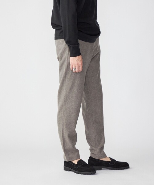 SHIPS（シップス）の「SHIPS: <セットアップ対応> スーパー140'S ソロテックス ウール イージーパンツ（スラックス・メンズ・ベージュ/ブラック/ネイビー・SMALL/MEDIUM/LARGE/X-LARGE）」の8枚目の写真