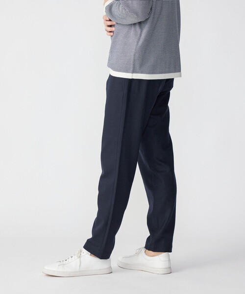 SHIPS（シップス）の「SHIPS: <セットアップ対応> スーパー140'S ソロテックス ウール イージーパンツ（スラックス・メンズ・ベージュ/ブラック/ネイビー・SMALL/MEDIUM/LARGE/X-LARGE）」の15枚目の写真