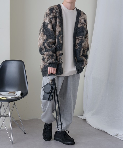 COLONY 2139（コロニートゥーワンスリーナイン）の「ペイズリーパターンニットカーディガン（カーディガン/ボレロ・メンズ・ブラウン/ブラック・MEDIUM/LARGE）」の17枚目の写真