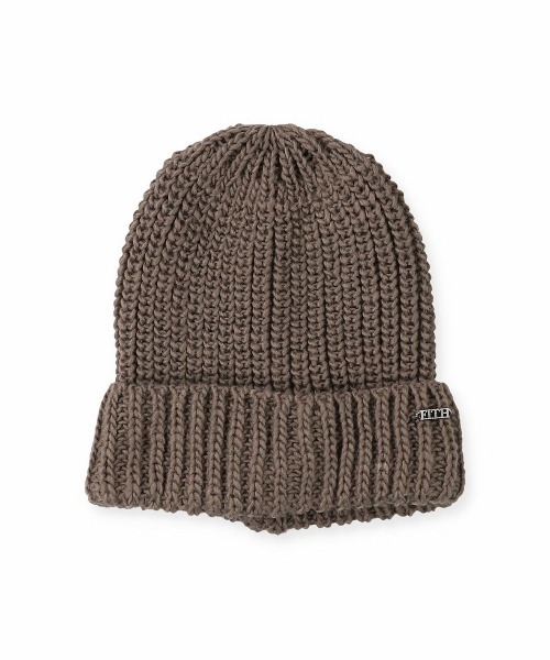 FITH（フィス）の「ボンテン付きニットキャップ（ニットキャップ/ビーニー・キッズ・チャコールグレー/グレー・MEDIUM/LARGE）」の6枚目の写真
