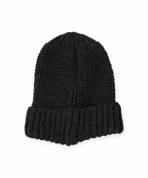 FITH（フィス）の「ボンテン付きニットキャップ（ニットキャップ/ビーニー・キッズ・チャコールグレー/グレー・MEDIUM/LARGE）」の7枚目の写真
