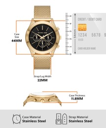MICHAEL KORS クロノグラフ 腕時計 Amazon.co.jp: [マイケルコース]MICHAEL KORS 腕時計 クロノグラフ