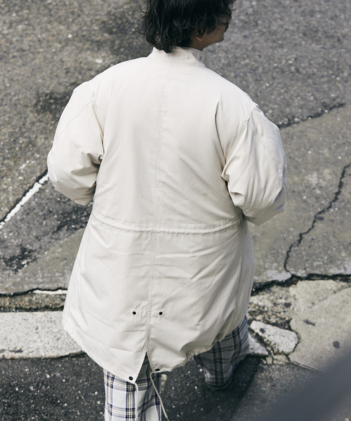 JOURNAL STANDARD relume(ジャーナルスタンダード レリューム)の「US ARMY M-65 ビッグシルエットモッズコート/ライナー付き(モッズコート・メンズ・カーキ/ブラウン系その他/アイボリー/ブラック・MEDIUM/LARGE)」の14枚目の写真